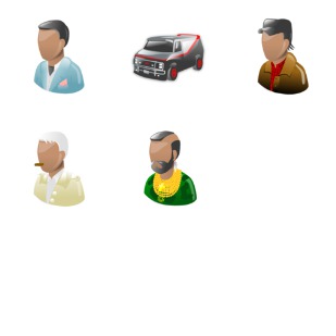A Team icon sets preview