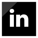linkedin, logo, media, social icon