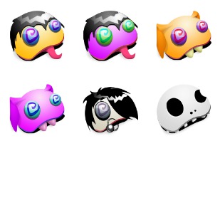 Monster icon sets preview