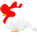 Rooster, Zodiac icon