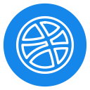 brand, logo, dribbble icon