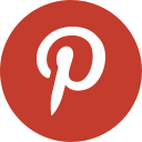 logo, social media, social, pinterest icon