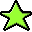 green,star,favourite icon