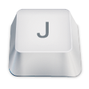 letter uppercase J icon