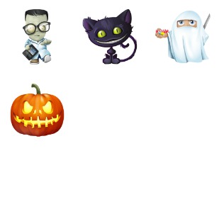 YOOtheme Halloween icon sets preview