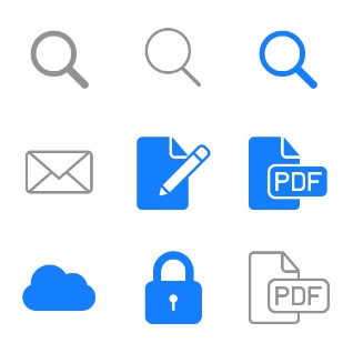 Hawcons icon sets preview