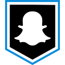 media, snapchat, logo, social icon