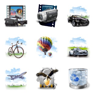My Seven icon sets preview