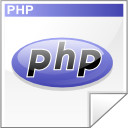 script, php file icon