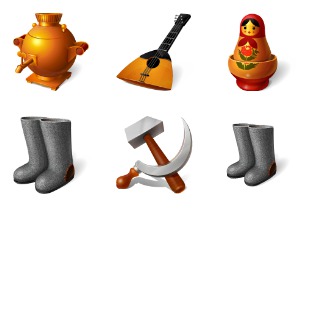 Russian icon sets preview