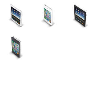Apple Mobile icon sets preview