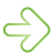 green, basic, right, arrow icon