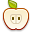 apple half icon