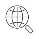 global, globe, earth, geo, grid, search, web icon