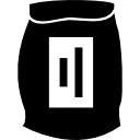 Envelope irregular shape with label icon