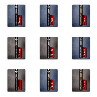 Jeans Archives icon sets preview
