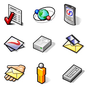BeOS icon sets preview