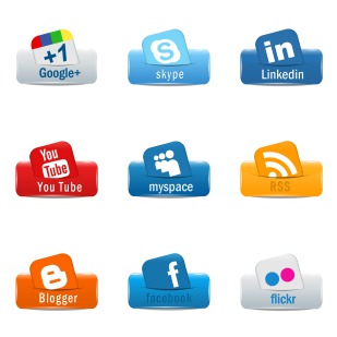 Social Media Icons 1 icon sets preview