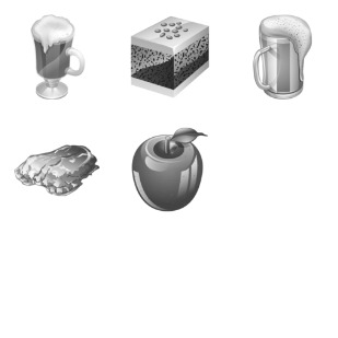 Real Vista Food icon sets preview