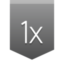 1x icon