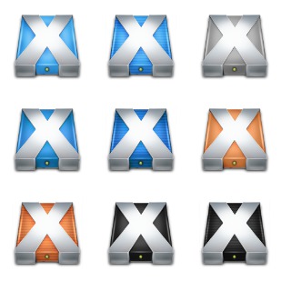 Tiger Drives icon sets preview