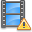 film,error,warning icon
