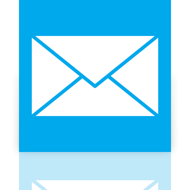 mail, mirror icon