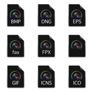 Set Aperture Image File icon sets preview