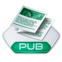 Office publisher pub icon