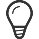 Small bulb icon