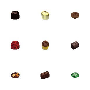 Neuhaus Chocolat icon sets preview