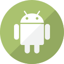 android, phone, robot, system, communication, telephone, social, mobile icon