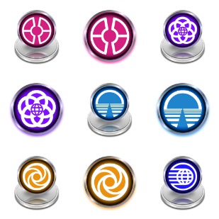 EPCOT Network Nodes icon sets preview