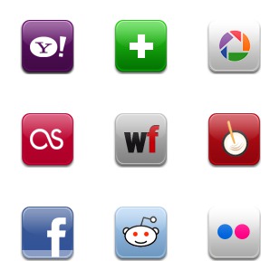 Social Media icon sets preview