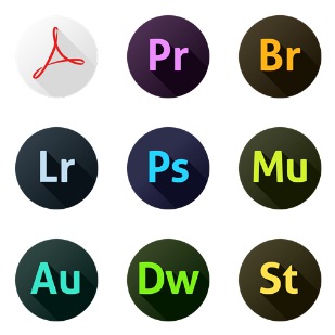 Adobe CC icon sets preview