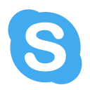 skype, skype, network, logo icon