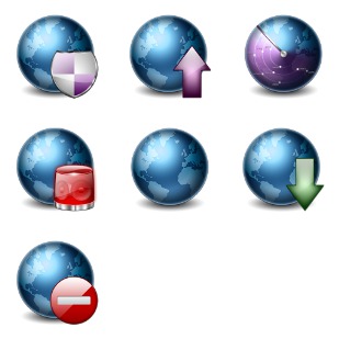 Web icon sets preview