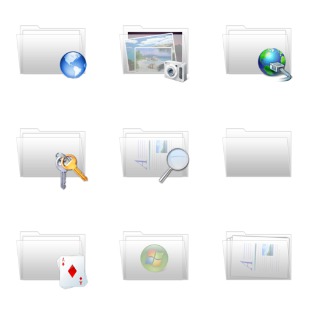 Clarity Folder icon sets preview