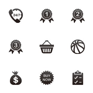 Mini 4 icon sets preview