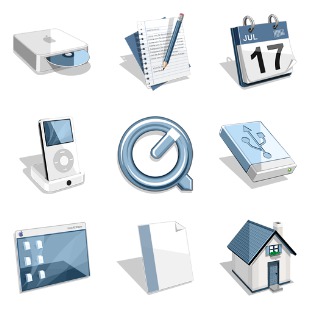Flat icon sets preview