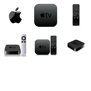 Apple TV icon sets preview