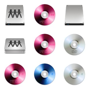 Pry Harware icon sets preview
