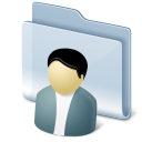 user, people, profile, account, human, folder icon