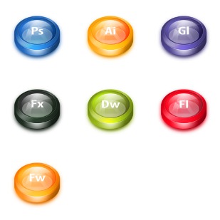 Creative Orbs 2 icon sets preview