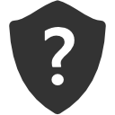 question, shield icon