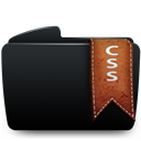 Black, Css, Folder icon