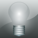 light bulb, khelpcenter icon