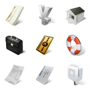 Ecommerce Business icon sets preview
