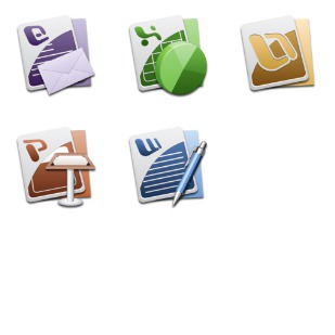 Office Tablets icon sets preview