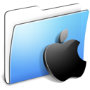 folder, aqua, smooth, apple icon